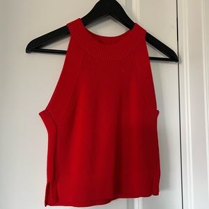Wilfred knit crop top